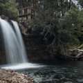 Knyvet Falls in the summer