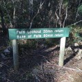 Signage at Hardings Falls