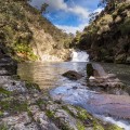 Another view of the 2nd waterfall at Lobster Falls