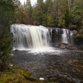 McCoy Falls from the northern bank.