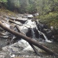The uppermost cascade on Crabtree Rivulet