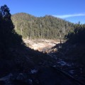 The river leading to Lake Gordon